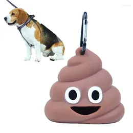 Dog Apparel Poop Bag Carrier Shape Bags Holder Waste Dispenser Wear-Resistant For Outdoor Use