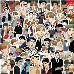 65PCS Korean Manwha Jinx Sticker Joo Jaekyung Kim Dan Manga Stickers Cute Laptop IPAD Phone Case DIY Gift Sticker