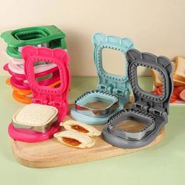 Baking Tools Cute Sandwich Cutters Stainless Steel Bread Cookie Moulds Pancake Making Machine Kids Lunch Accessories