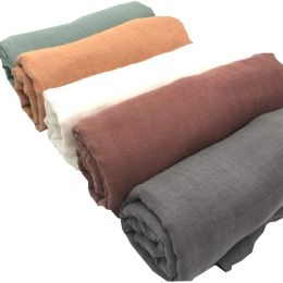 120*120см Муслин 70% бамбуковое детское одеяло мягкие новорожденные одеяла 2 слоя ванны марле