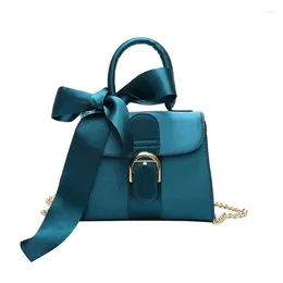 Shoulder Bags Women Bag 2024 Fashion European And American Style Velvet Women's Wild Bow Handbag Female