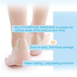 20PCS Soft Gel High Heel Foot Patches Adhesive Heel Blister Bandage Hydrocolloid Shoes Stickers Pain Relief Plaster Foot Care