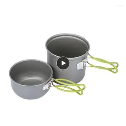 Cups Saucers Mesh Pocket Camping Tableware Resistant Abrasion High Temperature Picnic Durable Barbecue Pot Folding Pan