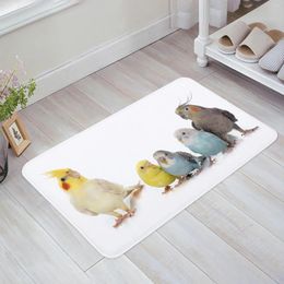 Carpets Bird Parrot Brigade Kitchen Floor Mat Living Room Decor Carpet Home Hallway Entrance Doormat Balcony Door Anti Slip Rug