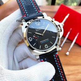 Mens Luxury Watches for Mechanical Watch Swiss Automatic Movement Sapphire Mirror 44mm Imported Rubber Watchband Brand Italy Sport Ej2i