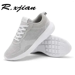 Walking Shoes R.XJIAN Breathable Mesh Casual Dirty Lightweight Absorbing Running Soft Sole Sports Fitness Explosion