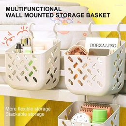 Laundry Bags Wall Mounted Basket Folding Bathroom Dirty Clothes Storage Space Saving Bassket