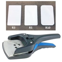 Punch R2 R3 R5 R10 Corner Hole Punch Large Badge Slot Punch Corner Rounder Punch Cutter for Pvc Card Tag, Photo Heavy Duty Clipper