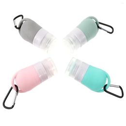 Car Sponge 4Pcs 38Ml Sub Packaging Bottle Portable Cosmetic Dispensers Lotion Drop Delivery Mobiles Motorcycles Care Cleaning Automobi Ot0En