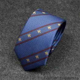 2024 New Men Ties fashion Silk Tie 100% Designer Necktie Jacquard Classic Woven Handmade Necktie Wedding Casual and Business NeckTies with Box B3UCQ