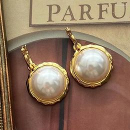 Dangle Earrings Luxury Vintage Pearls Drop Retro For Women TK Fashion Jewellery Accessories