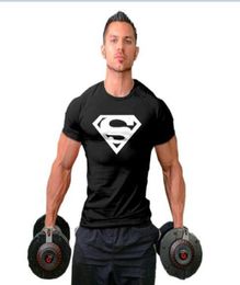 Men039s TShirts 2020 Fashion New Mens Breathable Superman Print Slim Shirts Casual Men Crew Neck T Shirt 12 Colors European Si7923670