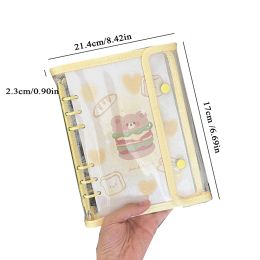 A6 Kpop Binder Photocard Holder Idol Photo Album Shell Cover Photocards Collect Book Picture Albums Notebook Card Binders