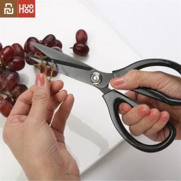 Control Huohou Kitchen Scissors 21x9cm Stainless Steel Flexible Rust Prevention Cook Tool Strong Specialized Cuisine Scissors For Home