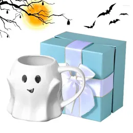 Mugs Halloween Coffee Mug Creative Cartoon Elf Water Cup Easter Milk Unique Gift Box For Office And Home