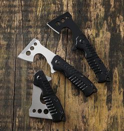 Outdoor Folding Knife Mini Folding Small Axe EDC Keychain Pendant Knife Portable Knife SelfDefense a Folding6302820