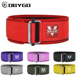 Lifting GOBYGO Weightlifting Belt Gym Workout Belts Men Women Adjustable Deadlifting Squatting Lifting Back Support Sports Waistbelts