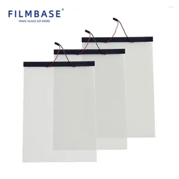 Window Stickers FILMBASE Extra Clear PDLC Film With Hard Coating 91-92% Transparent Smart For Sliding