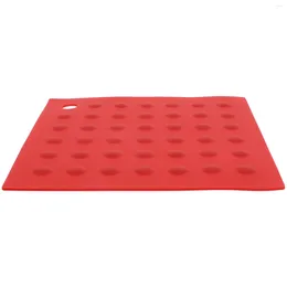 Table Mats Silicone Pad Pot Mat Holder Placemat Trivet Heat Resistant Non-slip Home Insulation Placemats