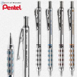 Pencils Pentel Mechanical Pencil Drawing Sketching PG1015 0.3/0.5/0.7/0.9 Office Accessories Stationery A Pencil Plus 2 Boxes of Refills