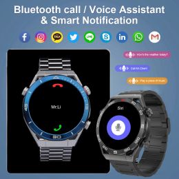 For Huawei GPS NFC Smartwatch NEW DT Ultra No.1 Men Women Heart Rate HD BT Call AI Voice Assistant IP68Waterproof Smart Watch