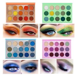 Shadow Wholesale Free Print Private Label Glitter Vegan High Pigment Eyeshadow Makeup 15 Colours Shimmer Matte Eyeshadow Palette