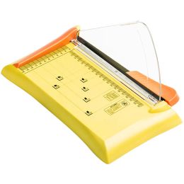 Trimmer Paper Cutter, A4 Paper Craft Cutter Portable Home Paper Trimmer for Cut Gift Card, Coupon, Label, Cardstock, Photo, Scrapbooking