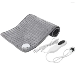 Blankets Electric Blanket Heated Throw Physiotherapy Crystal Super Soft Fleece Pad For Sofa Individual Couch