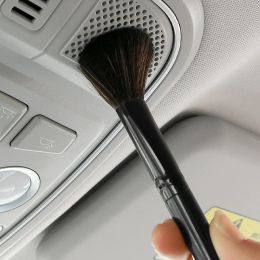 Car Interior Cleaning Brushes Tool Dashboard Air Outlet Duster Bristles Brushes Portable Clean Detailing Brush Auto Accessories