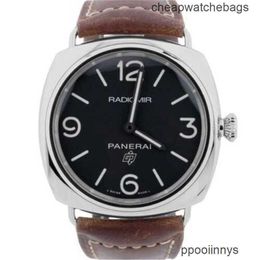 Luxury Watches Paneraiss Luminor Watch Italian Design Submersible Watch Radiomir Base Papers Pam00753 Stainless 45mm Brown WatchFull Stainless steel waterproof