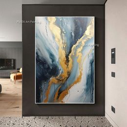 Abstract Minimalist Texture Oil Painting On Canvas Large Wall Art Custom Canvas Painting Handmade Gold Foil Painting Gold Wall Decor Living Room Bedroom