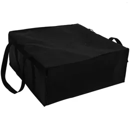 Take Out Containers Pizza Insulation Bag Takeout Food Warmer Insulated Bags For Grocery Delivery Tote Carrying Outdoor