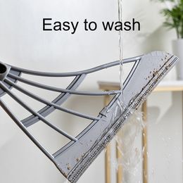 Silicone Magic Broom Window Washing Wiper Squeegee Hand-push Pet Hair Dust Brooms Spatula Household Floor Mirror Cleaning Tools