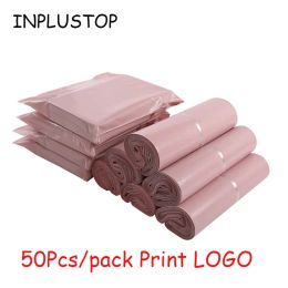 Blackboard Inplustop Pink Colour Thicken Express Bag Waterproof Clothes Self Seal Mail Bag Mailing Bags Envelopes Post Bags Custom