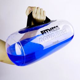 Lifting 2pcs 5kg/7kg Water Power Bag Home Fitness Aqua Bag Weightlifting Body Building Gym Sports Crossfit Weightbearing Energy Bag