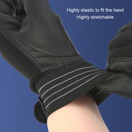1PCS Protective High Voltage Electrical Insulating Glove Rubber Safety Breathable Gloves Mittens Thickened Electrician Gloves