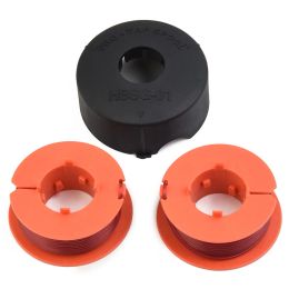 4/6Pcs Spool Covers Cap Spool Lines Set For Bosch Art 23 26 30 For Combitrim Easytrim Strimmer Trimmer Brushcutter Spools Parts