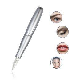 Machine Biomaser Permanent Makeup Hine Eyebrow Carving Rotary Tattoo Pen Kit with 1rl Cartridges Needles 12v Strong Power