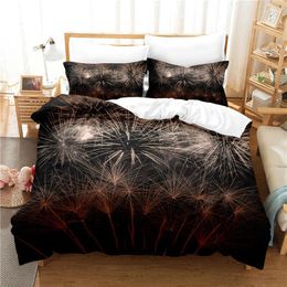 Bedding Sets Fireworks Set For Bedroom Soft Bedspreads Bed Home Comefortable Duvet Cover Quality Quilt And Pillowcase