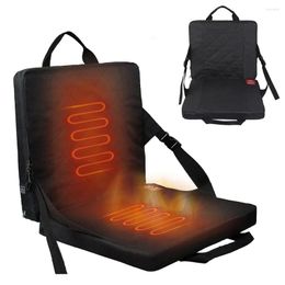 Carpets Foldable Heated Warming Seat Cushion Portable With Pocket 3 Speed Temperature USB Charging For Winter Indoor Outdoor