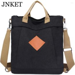 Shoulder Bags JNKET Fashion Women Canvas Sling Bag Casual Large Capacity Travel Crossbody Handbags Backpacks