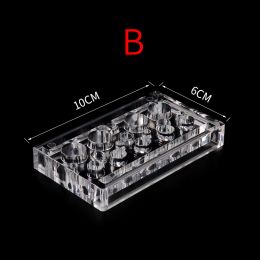 1pcs Acrylic Tattoo Ink Cup Stand Holder Permanent Makeup Microblading Pigment Tattoo Holder Storage Caps Tattoo Ink Accessories