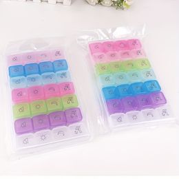 28 Grids Pill Container Pill Box Holder Weekly Medicine Storage Organiser Container Drug Tablet Dispenser Storage Container Case
