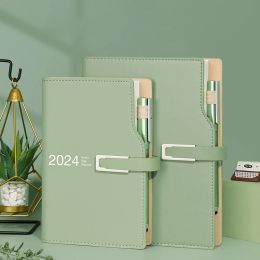 Notebooks Agenda 2024 Planner Stationery Organiser Diary A5/A6 Notebook and Notepad Bullet Sketchbook 365 Calendar Journal Note Book Plan