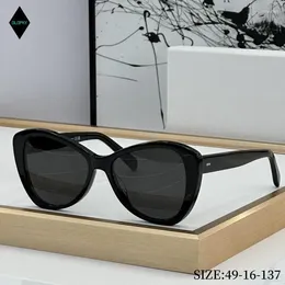 Sunglasses Women Black Acetate Cat Eye Design Dust And Wind Proof Classic Retro Glasses Female Sun Gafas