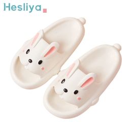 Slippers Summer Children Cute Rabbit Slippers Beach Thick Platform Eva Sandals Couples Nonslip Indoor Slipper Kids Teen Adult Boys Girls