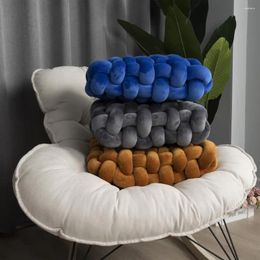 Pillow Unique Seat Fine Stitching Throw High Elasticity Pain Relief Spandex Hand Woven Chair