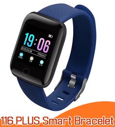Fitness Tracker 116 Plus Smart Bracelet for universal Android Smartwatches with Heart Rate Blood Pressure PK 115 PLUS Y7 M4 in Box4628315