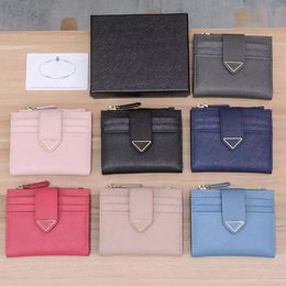 wallets woman designer card Holders slots Designer wallet coin purses cards holder purse key pouch Leather zipper luxury business card wallets