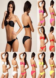 Women Swimsuit Sexy Bikini Swimwear Thong Bathing Suit Cut BeachwearWith chest cushion1702769